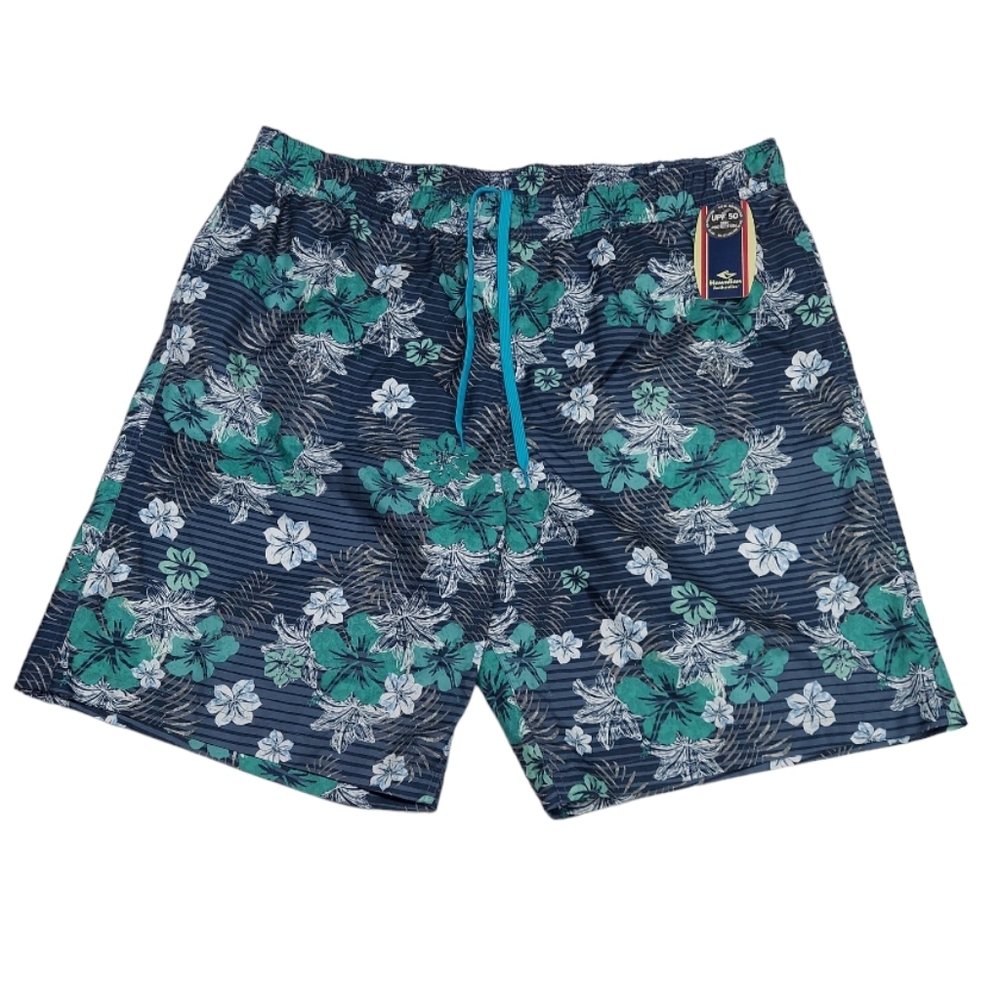 NWT Hawaiian Authentics 2XL Swim Trunks Board Shorts